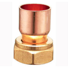 Porca de flare de cobre, junção de latão J9202, conexão de tubulação de latão e cobre, UPC, NSF SABS, WRAS aprovado